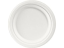 Duni Einwegteller Bagasse 17 cm 50 Stück, Weiss
