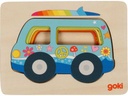 Goki Schichtenpuzzle Van 15 x 11 x 1.7 cm