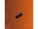 Light My Bricks 2.0 Tether Verbindungsplatte 1x3 Schwarz