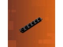 Light My Bricks 2.0 Tether Verbindungsplatte 1x6 Schwarz