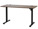 onit Gaming Tisch Ergo Vintage Schwarz/Braun