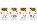 Clearspring Organic Ingwer und Kurkuma Miso Suppenpaste 4 x 15 g