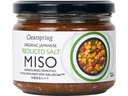 Clearspring Organic Japanischer Miso mit reduziertem Salzgehalt 270 g