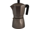 Eurotrail Espressokocher Cubana Percolator 9 0.4 l, Braun