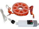 Eurotrail Deco-Abspannleinen mit Beleuchtung 5m Orange