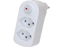 Max Hauri Mehrfachstecker ADAPT 2xT13, drehbar 320° 2