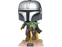 Funko Figur POP! Star Wars: Mando Flying with Jet Pack (402)