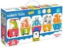 Banana Panda Puzzle Make-a-Match Number Train XL Pappe 30 Teile