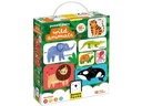 Banana Panda Puzzle Paare Wilde Tiere Pappe