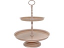 Chic Antique Etagere mit 2 Ablagen 32.5 cm, Rosa