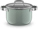 WMF Kochtopf Fusiontec Mineral Pro 20 cm, Eukalyptusgrün