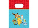 We fiesta Party Geschenktasche Pokemon 4 Stück, Mehrfarbig