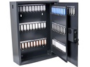 Pavo Schlüsselsafe Magnettag 100 Haken, Grau