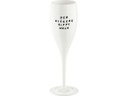 Koziol Sektglas Klügere 100 ml, 1 Stück, Weiss