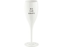 Koziol Sektglas Du ich 100 ml, 1 Stück, Transparent/Weiss