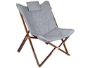 Bo-Camp Campingstuhl Bloomsbury Grau