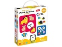 Banana Panda Puzzle High Contrast Match the Batch 16 Teile 8 Puzzles