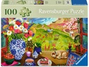 Ravensburger Puzzle Blick aus dem Fenster 100 Teile