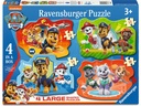 Ravensburger Kinderpuzzle 4x Paw Patrol