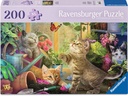 Ravensburger Puzzle Verspielte Kätzchen 200 XL Teile
