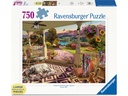 Ravensburger Puzzle Entspannung auf der Veranda 750 Teile