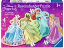 Ravensburger Kinderpuzzle 4x Disney Princess