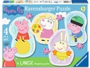 Ravensburger Kinderpuzzle 4x Peppa Pig, 10-16 Teile