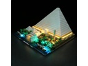 BrickBling LED-Licht-Set für LEGO® Cheops-Pyramide (21058)