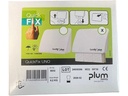 PLUM Quick Fix Uno Wandspender für Pflaster Weiss