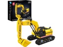 Mould King Mini-Bagger Baumaschinen-Modell aus Klemmbausteinen