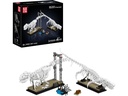 Mould King Mosasaurus und Velociraptor Dinosaurier-Fossilienskelette