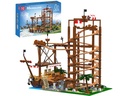 Mould King Double Helix Rollercoaster mit Elektroantrieb