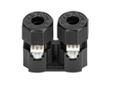 Schönenberger Doppelverteiler 24 V, 36W, IP67, 2-Weg, Schraubverschluss