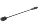 Wenko Silikon Flaschenbürste 38 cm Grau/Dunkelgrau