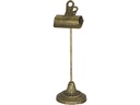 Chic Antique Tischkarte mit Clip Antikmessing, 26 cm