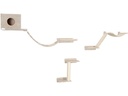 Kerbl Kletterwand Mount Everest 9-teilig, Beige