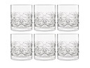 Luigi Bormioli Whiskyglas Mixology Textures 38 cl, 6 Stück. Transparent