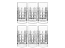 Luigi Bormioli Longdrinkglas Mixology Charme 48 cl, 6 Stück. Transparent