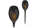 EASYmaxx Solar-Fackel LED 2er-Set 1.2 V mit Erdspiess und Clip