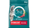Purina ONE Trockenfutter Sterilcat Rind 3 kg
