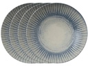 Arthur Krupp Speiseteller Sunlight Blue 4 Stück,Blau
