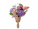 Bloomingville Kunstblume Edge, Lila / Rosa, 80 cm
