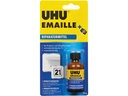 UHU Kleber Emaille Weiss 23g