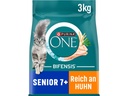 Purina ONE Trockenfutter Senior 7+ Huhn 3 kg