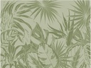 Duni Tischset Tropical Vibes 250 Stück, 40 cm x 30 cm, Grün