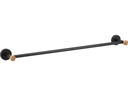 spirella Handtuchhalter Iana Schwarz Stahl/Bambus 65.2 cm