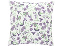 Esschert Design Outdoor-Kissen Blumen 49 x 49 cm, Lila