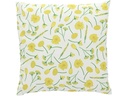 Esschert Design Outdoor-Kissen Blumen 49 x 49 cm, Gelb