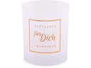Pajoma Duftkerze DK «Für Dich» 80 g, Duft: Champagner