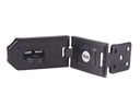 Yale Tür-Überfall Y155B Outdoor Schwarz Stahl